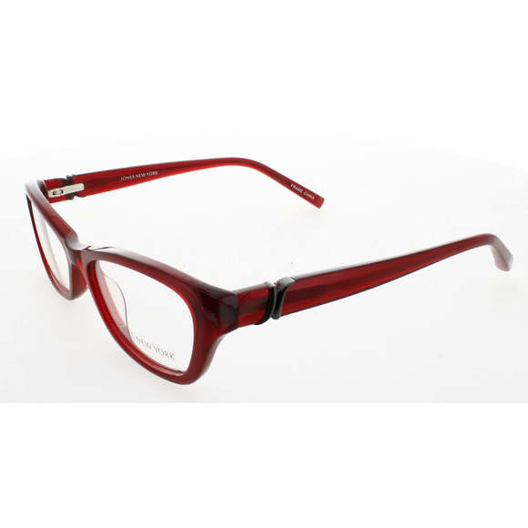 JONES NY J226 BUR-50 Eyeglasses Eye Glasses BUR BURGUNDY Authentic New 50mm